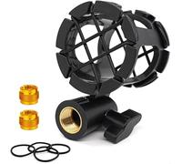 Eggsnow - Clip de soporte para micrófono de cámara, compatible con micrófono Zoom H1, Senheisser ME66, Rode NTG-2, NTG-1, Audio-Technica AT-875R, etc.