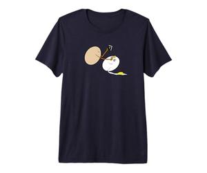 Eggsorcismo, exorcismo bedeviled Huevo Halloween Comida Juego de Palabras Camiseta Premium