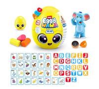 Eggy Wawa Learn at School de ZURU, Juguete de Aprendizaje Interactivo para bebés y niños pequeños con música, Robot de Aprendizaje Educativo para enseñar Letras, números y Colores