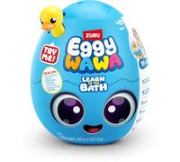 Eggy Wawa Learn in The Bath de ZURU, Juguete de Aprendizaje Interactivo para bebés y niños pequeños con música, educación, Aprendizaje, Desarrollo y motricidad Fina a través del Juego