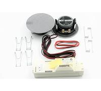 Egi Audio Solutions 41021 - Kit de Sonido con Altavoces empotrados y Amplificador Bluetooth, Color Blanco