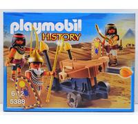 Egipcios Soldados + Fuego Balliste Playmobil 5388V `15 Zu Catapulta Faraón Ovp