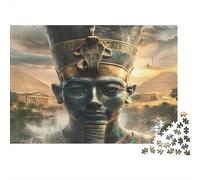 Egipto Antiguo Puzzles 1000 Piezas Sin Polvo De Papel Máscara faraón Puzle Clásico Gimnasia Cerebral para Puzzle para Enmarcar como Conexión Familiar 70x50cm/1000pcs