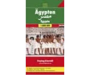 Egipto Mapa De Carreteras (freytag & Berndt)