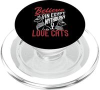 Egipto Mitología Gatos Eygptian PopSockets PopGrip para MagSafe