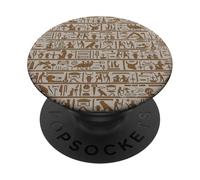 Egiptólogo Jeroglíficos Historia Investigación PopSockets PopGrip Adhesivo