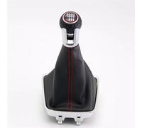 eglci Marchas pomo Compatible con VW para Tiguan 2012 2013 2014 2015 2016 2017 2018 Estilo De Coche Perilla De Caja De Cambios De 6 Velocidades con Piezas De Automóvil De Arranque