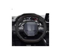 EGLGPAGAEY Funda Volante Coche Funda para Volante Coche En Forma D para 2008 I II 2013~2022 Accesorios Interiores para Coche Volante Coche(Zwart)