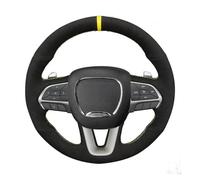 EGLGPAGAEY Funda Volante Coche para Dodge para Challenger para Charger 2015-2021 para Durango 2018-2021 Funda para Volante Coche 38 Cm Accesorios para Volante Volante Coche