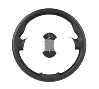 EGLGPAGAEY Funda Volante Coche para Dodge para Challenger para SRT para Charger 2011-2015 Funda para Volante Coche Accesorios para Coche Volante Coche(Black Gray Thread)