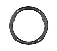 EGLGPAGAEY Funda Volante Coche para Dodge para Charger para Challenger para SRT para Nitro para Avenger para Caliber para Hornet para Dart para Viper Funda Volante Redonda Volante Coche(Round-Black)