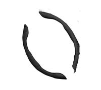 EGLGPAGAEY Funda Volante Coche para Ranger para Focus para Kuga para Mustang para S-MAX para Transit para Mondeo para Fusion para Esco Funda para Volante Coche Volante Coche(Zwart)