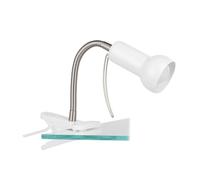 Eglo 81262 lámpara de mesa Plata, Blanco E14 40 W, Lámparas de mesa, Plata, Blanco, Dormitorio, Cocina, Salón, II, E14, 1 bombilla, s, 40 W