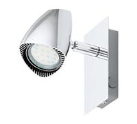 Eglo 93672 pared Foco, metal, GU10, Plata