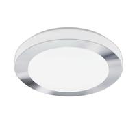 Eglo 95283 Carpi, Lámpara LED de techo, IP44, incluye bombilla: módulo de cambio de 16 W, 1500 lm, luz blanca cálida