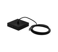 EGLO Accesorio Tp Canopy, acero y plástico negro