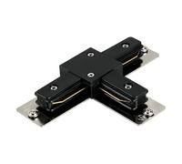 EGLO Accesorios para sistema de rieles Tb T, módulo conector en T de plástico en color negro