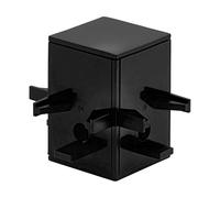 EGLO Accesorios Tp Cube Connector, conector para sistema de riel TRACK PRO, accesorios de plástico, aluminio negro