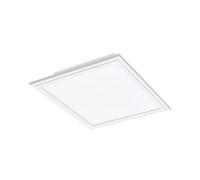 Eglo Access LED lámpara de techo Salobrena-A, 1 luz, lámpara de pared LED, aluminio y plástico blanco, con mando a distancia, cambio de temperatura (cálida, neutra, fría), regulable, 30x30 cm