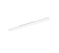 Eglo Access LED Salobrena-A, lámpara de techo 1 luz, aluminio y plástico, blanca, mando a distancia, cambio de color (cálido, neutro, frío), regulable, L 119,5 cm