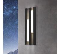 EGLO Aplique de exterior LED Fandina, negro