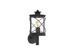 EGLO Aplique de exterior Hilburn, negro, ascendiente