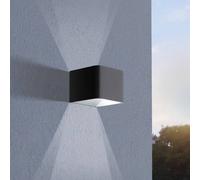 EGLO Aplique LED de exterior Doninni 1, up&down, negro