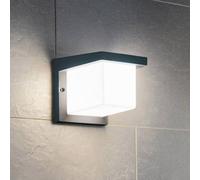 EGLO Aplique LED para exterior Desella en forma de cubo