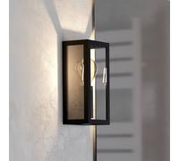 EGLO Aplique para baño Amezola, 1 luz, negro