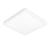 EGLO Argolis 2 Lámpara de techo led para exteriores, lámpara exterior para pared y techo, lámpara de techo para uso exterior de metal y plástico blanco, blanco cálido, IP44, 28,5 cm