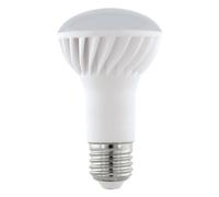 EGLO Bombilla LED, bombilla reflectora, E27, R63, 4,4 W, 3.000 K, mate EC:EPREL:1681783