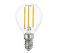 Eglo Bombilla LED E14, regulable, forma de gota, para iluminación retro