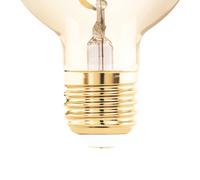 Eglo LED E27 regulable, LED espiral Globo, bombilla vintage ámbar