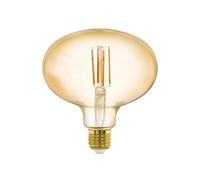 Eglo Bombilla led especial vintage E27, ámbar, longitud de 15,2, Diámetro de 14 cm, 2200 K