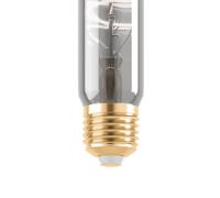 EGLO Bombilla tubular LED E27 4W T30 1.700K Filamento ahumado