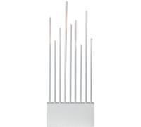 EGLO Buzz - Candelabro led (Madera, Acero Blanco, Blanco cálido)