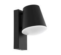 Eglo CALDIERO lámpara de Pared E27, 10 W, Antracita