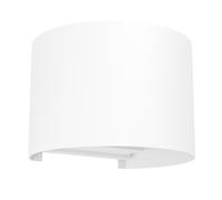 Eglo Calpino 3 Lámpara de pared LED para exteriores con luz hacia arriba y hacia abajo, lámpara de exteriores de aluminio blanco, blanco cálido, IP54