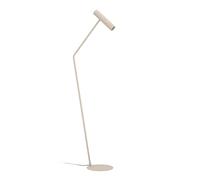 Eglo Caminia Lámpara de pie LED elegante, lámpara de pie con foco ajustable, lámpara de salón de metal en color arena y oro, lámpara de salón con bombilla GU10, color blanco cálido