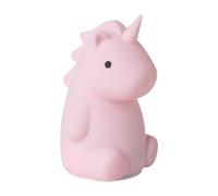 Eglo Castellino Lámpara LED de noche, con batería, diseño de ardilla, para habitación infantil, para niñas, para cama de bebé, táctil, rosa, blanco cálido, RGB