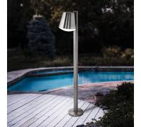 EGLO connect Caldiero-C Bolardo luminoso LED acero inoxidable