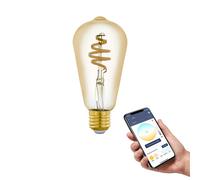 EGLO connect E27 ST64 Bombilla LED 5,5W 400lm CCT EC:EPREL:990218