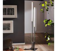Eglo connect.z Smart Home lámpara de pie LED Fraioli-Z, ZigBee, control de voz y de la aplicación, colores ajustables, regulable, aluminio níquel mate