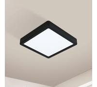 EGLO connect Fueva-Z lámpara de techo 21x21cm negro