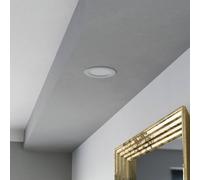 EGLO connect Lámpara empotrable LED inteligente Fueva 6-Z, blanco, Ø 12 cm