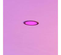 EGLO connect lámpara empotrable LED inteligente Fueva 6-Z, gris, Ø 16 cm