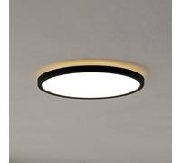 EGLO connect lámpara LED de techo Rovito-Z, negro, Ø 30 cm