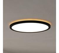 EGLO connect lámpara LED de techo Rovito-Z, negro, Ø 39 cm