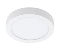 Eglo connect LED lámpara de techo Fueva-C, lámpara de techo | para hogar inteligente, material: fundición de metal, plástico, color: blanco, Ø: 22,5 cm, regulable, tonos blancos y colores