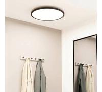 EGLO connect Sarsina-Z lámpara de techo negro Ø60cm